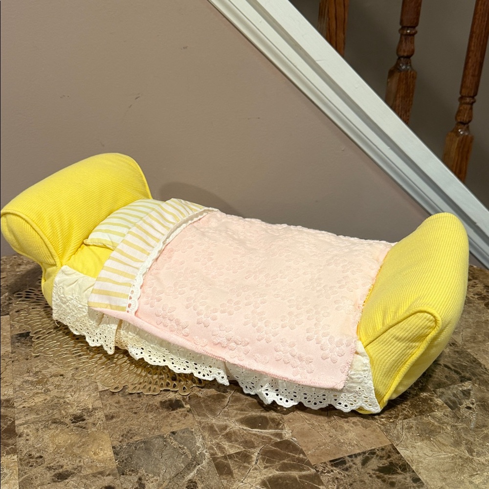 Madeline Fabric Doll Bed